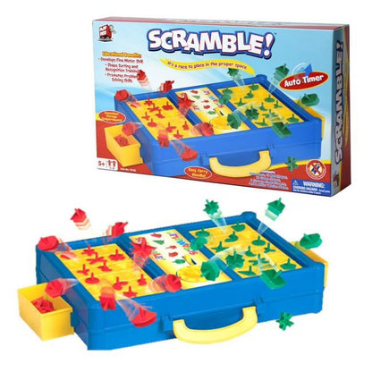 Scramble - Juego de Encajar formas con Tiempo!