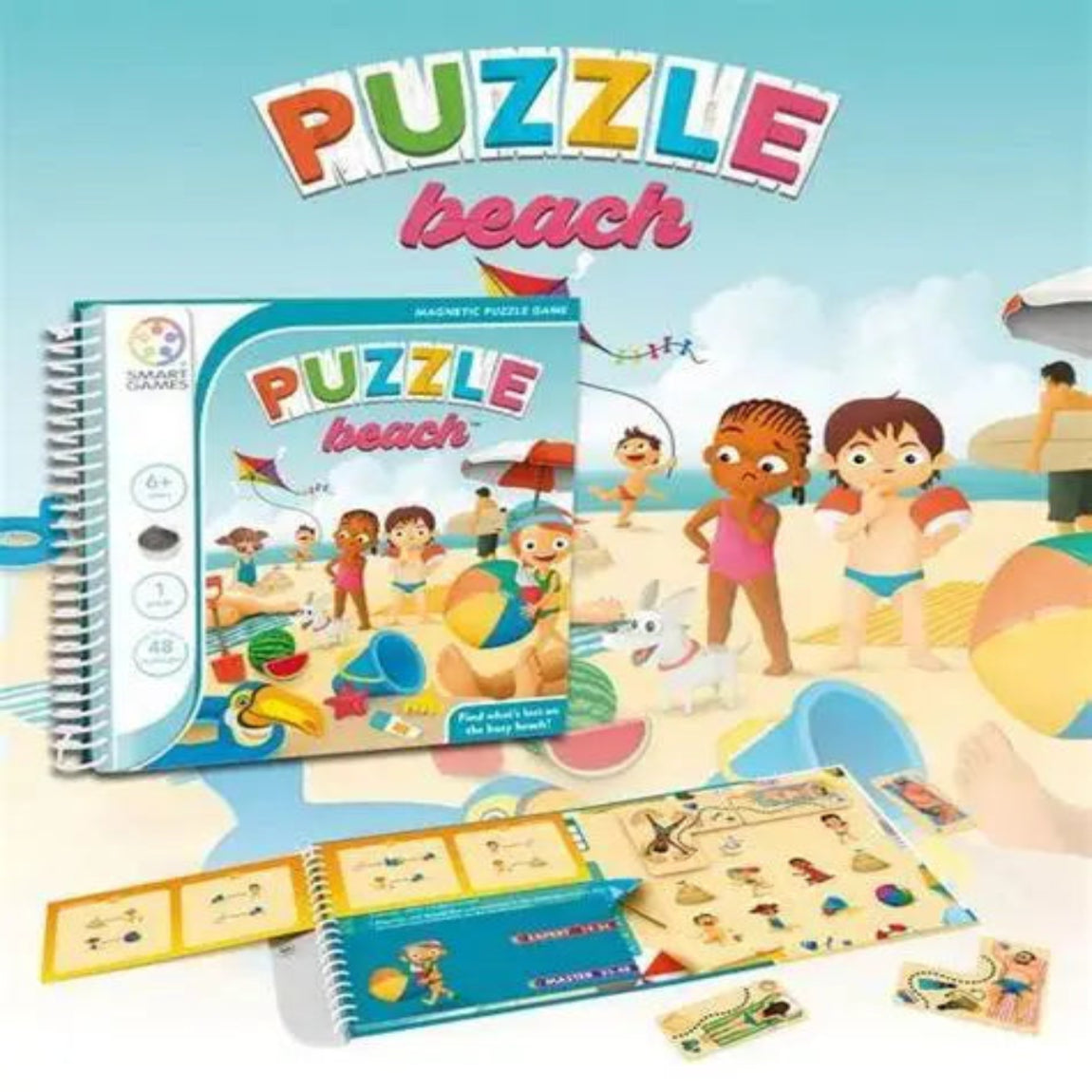 Puzzle Beach (Magnetic Travel Game)