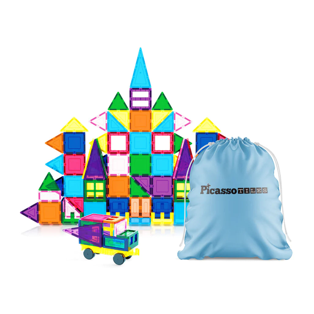 Set de 101 Piezas con Bolsa para Cargar - Bloques Magneticos no