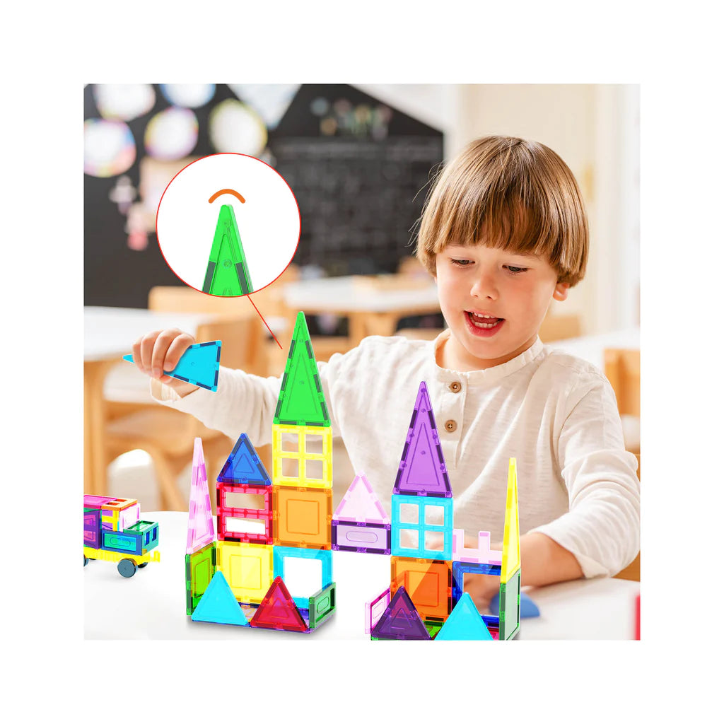 Set de 101 Piezas con Bolsa para Cargar - Bloques Magneticos no