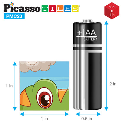 Rompecabeza Magnético - 20 Piezas  Dinosaurios Set