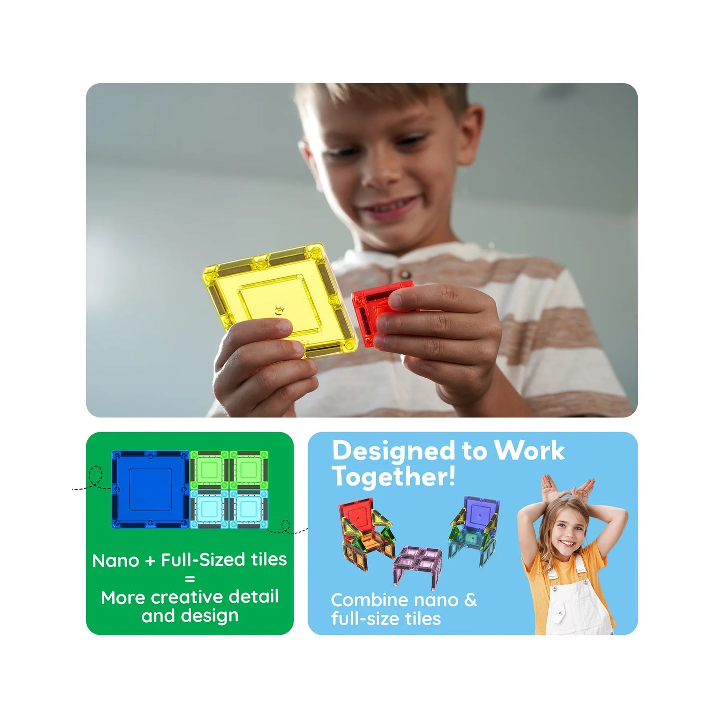 Set de Bloques Nano - 65 Piezas