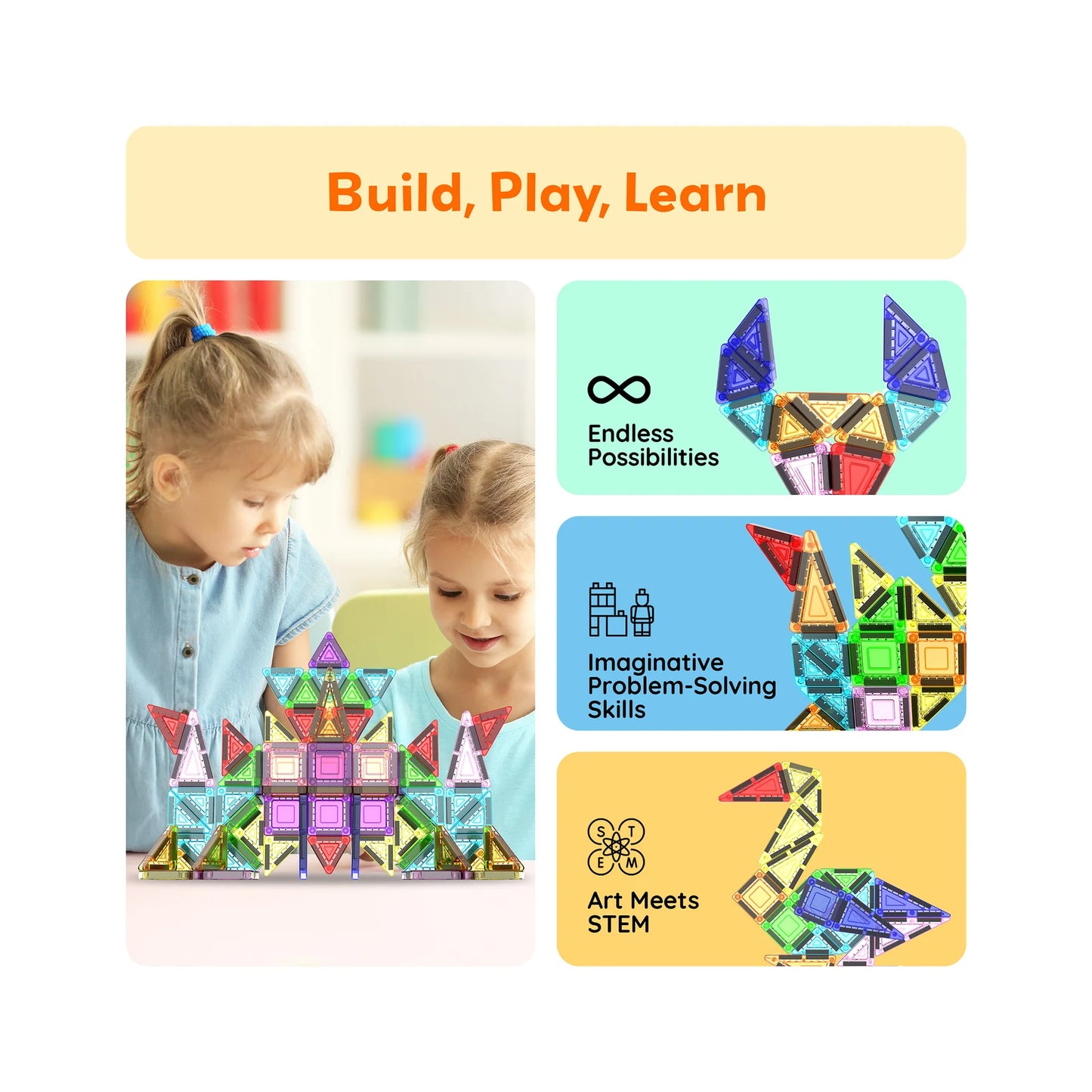 Set de Bloques Nano - 50 Piezas