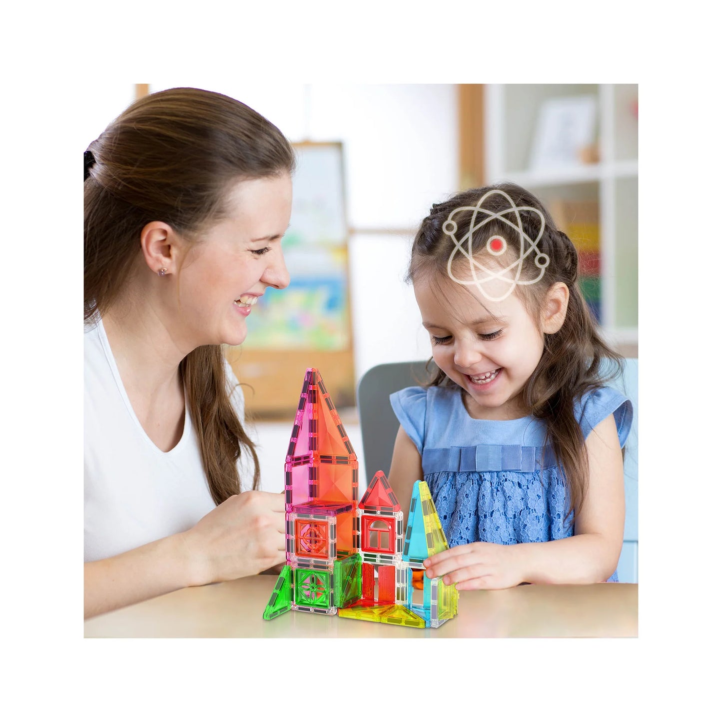 Set de Mini Diamantes - 48 Piezas Bloques Magneticos