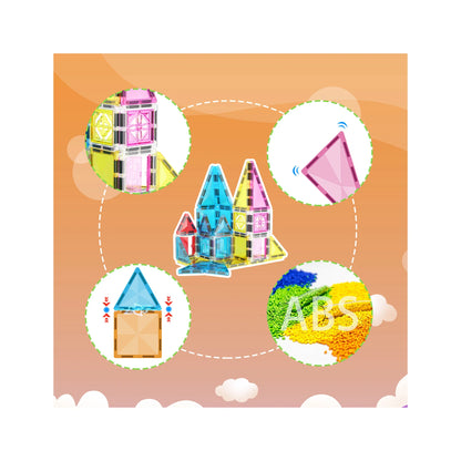 Set de Mini Diamantes - 48 Piezas Bloques Magneticos