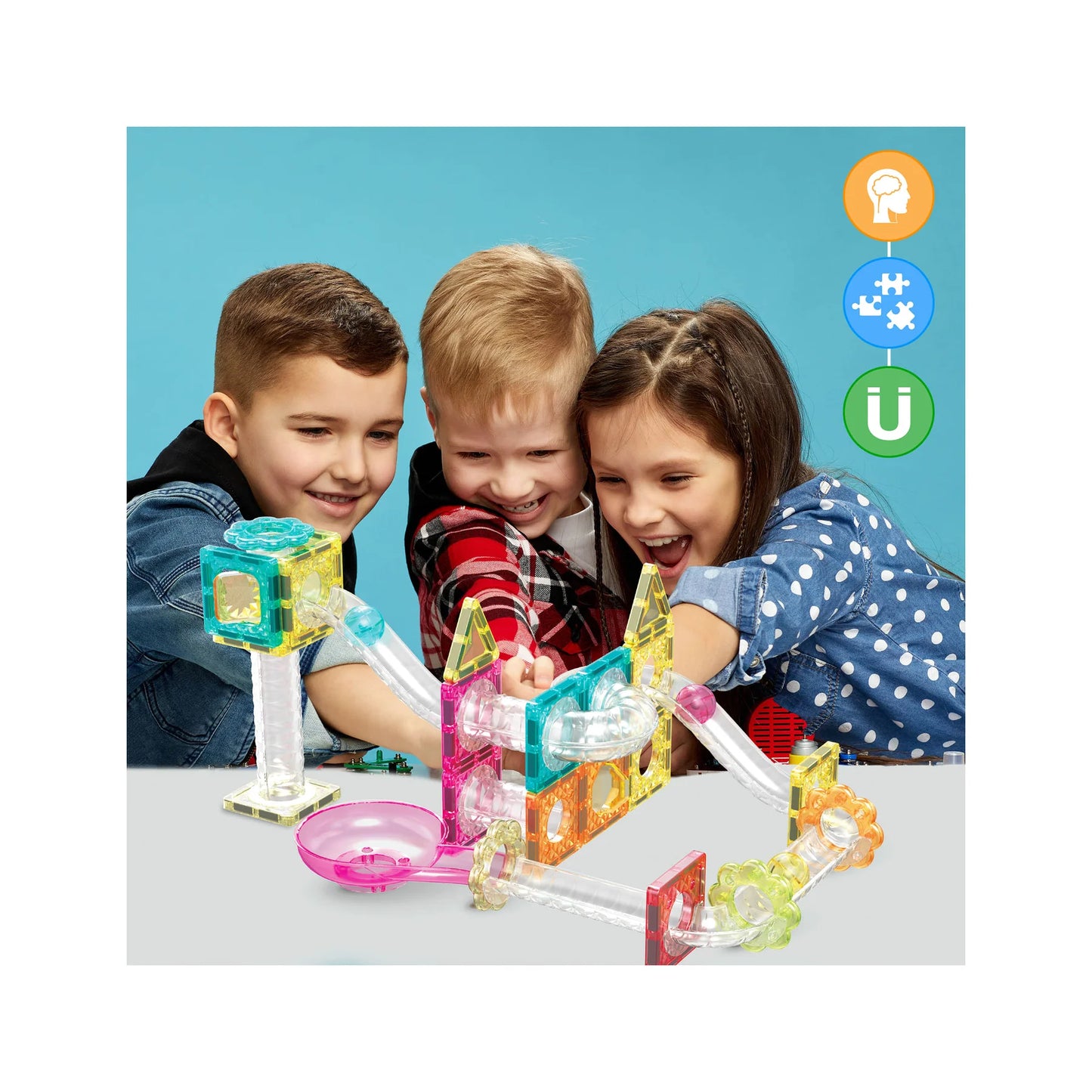 Marble Run Magnetico Mini - Set de 45 Piezas