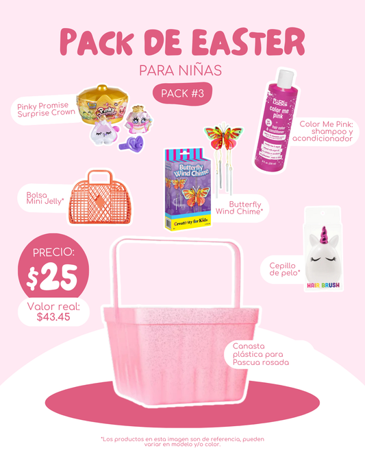 Pascua Pack Niña Canasta Chica #3