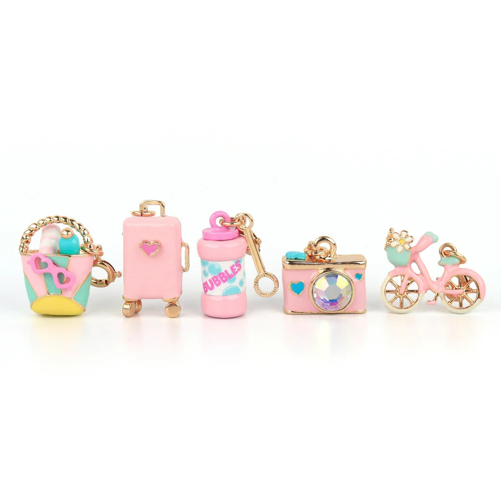 Gold Bubbles Charm - Charm de Burbujas Doradas