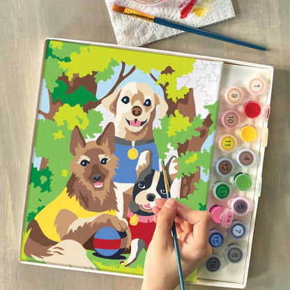 iHeartArt Paint by Numbers Dogs' Day Out - Pinta por Numeros Perros
