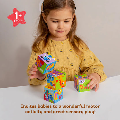 Set de Bloques de Madera de la Granja - Aprende a Contar