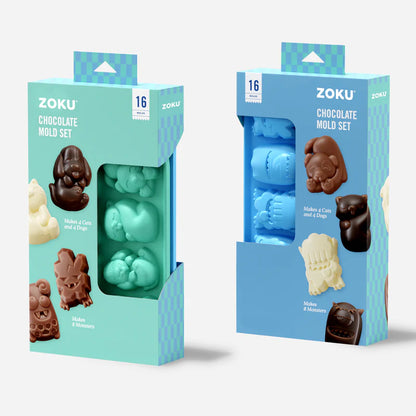 Moldes de Chocolates - Mascotas y Monsters