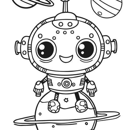 Space Race XXL Coloring Book - Libro de Pintar XXL Espacio