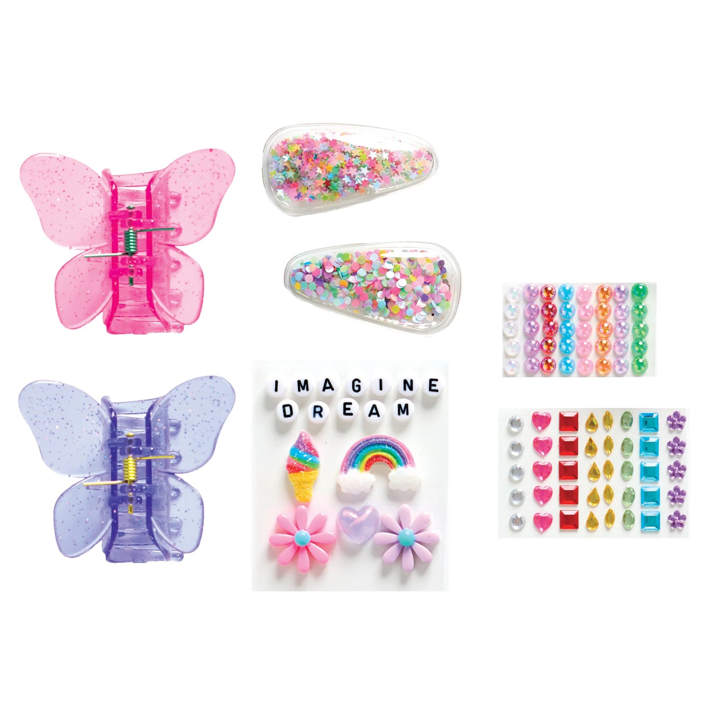 Decora tus Propios Ganchos de Pelo - Chic Boutique Hair Clips