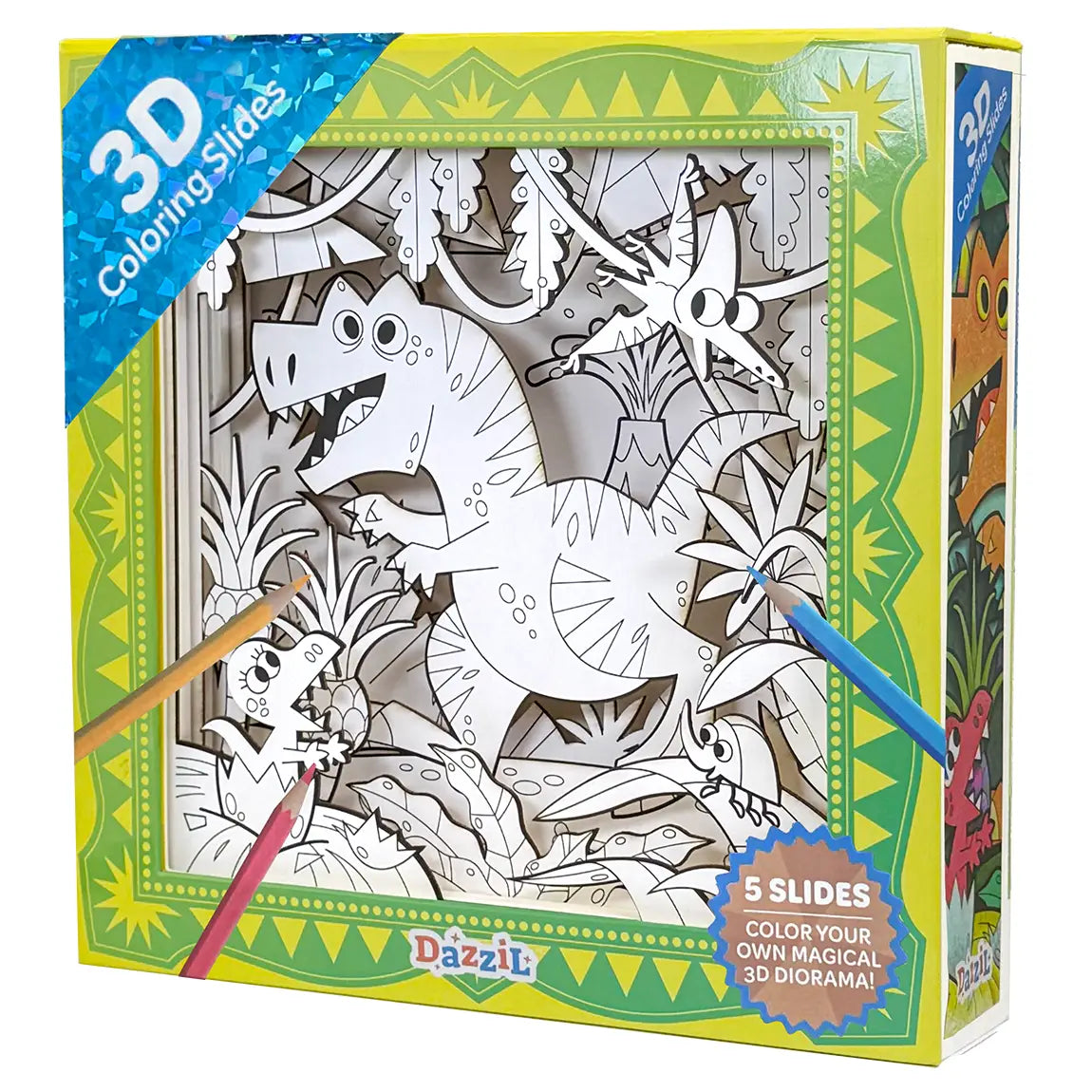 3D Coloring Dinosaur - Pintar 3D Dinosaurio