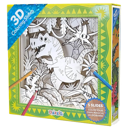 3D Coloring Dinosaur - Pintar 3D Dinosaurio