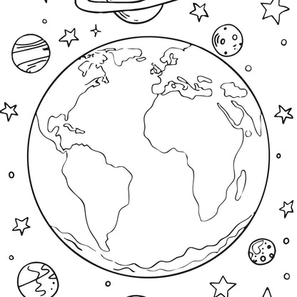 Space Race XXL Coloring Book - Libro de Pintar XXL Espacio