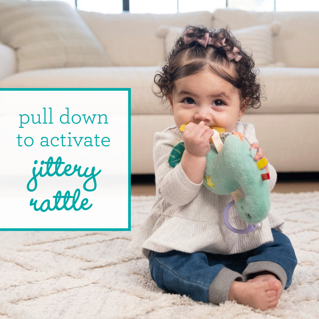 Pull & Shake Jittery Pal - Dino