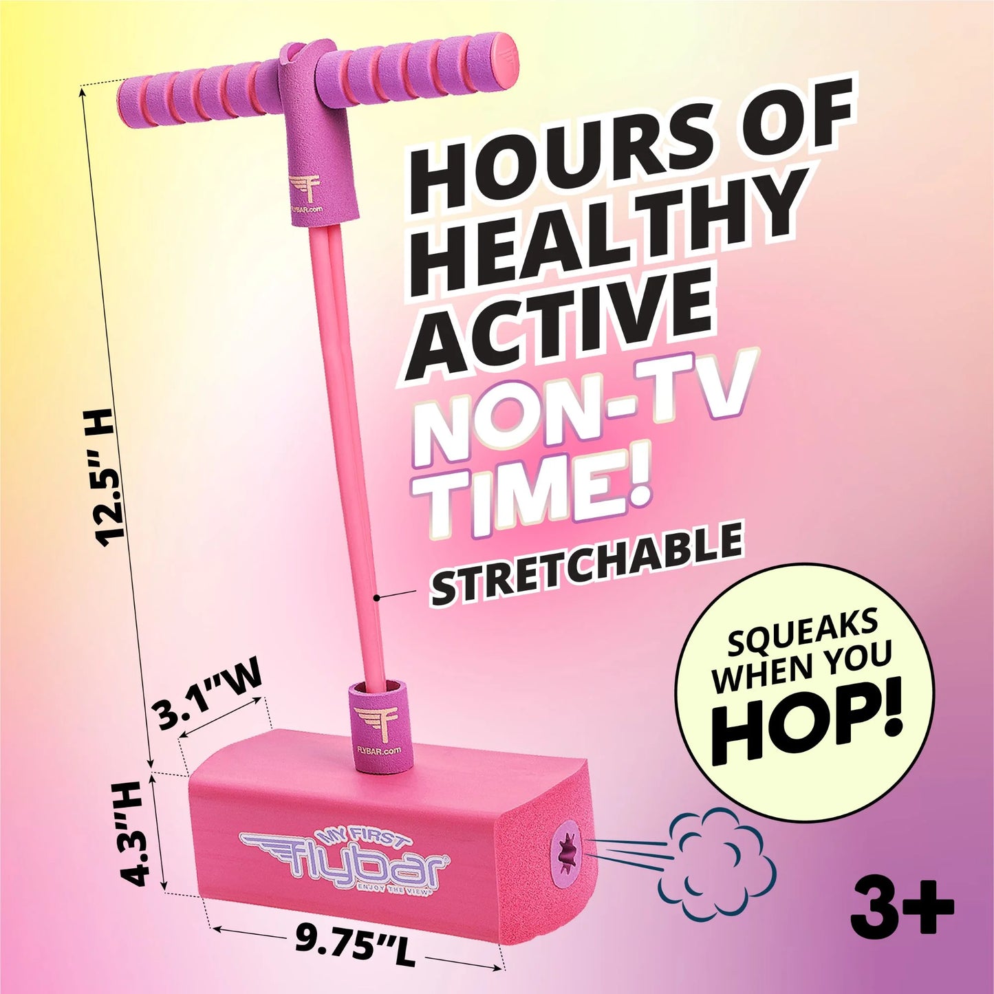 My First Pogo Jumper - Rosado y Morado