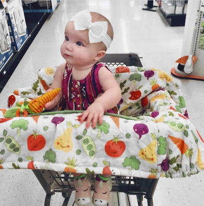 Shopping Cart/ High chair Cover (Cobertor de Carretilla y Silla)