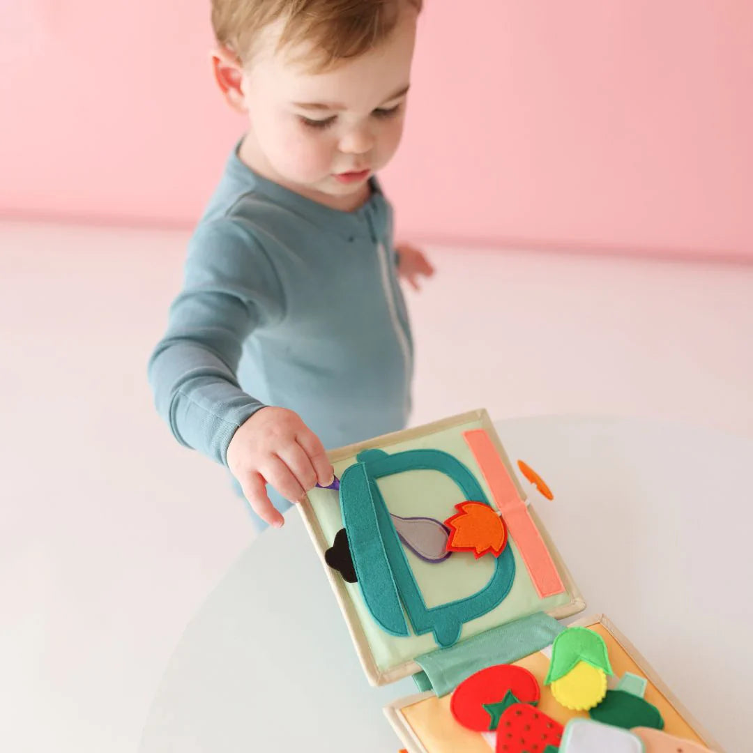 Libro Interactivo de Tela - Rainbow / Arcoiris