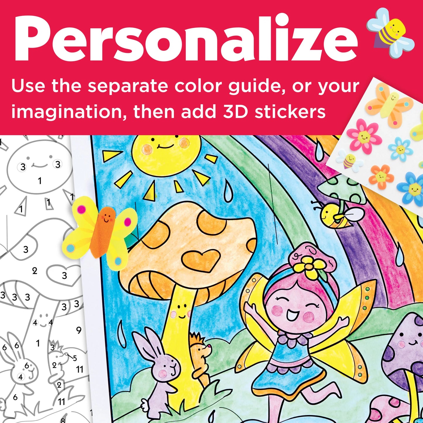 Pinta por Numeros Foil Fun - Wall Art