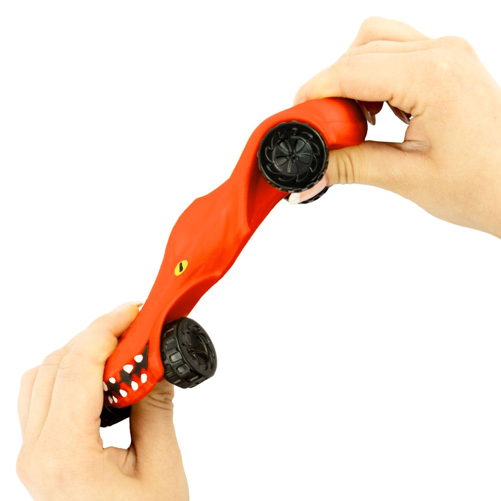 Stretch Wheels Sensory Dinosaur Car Toy
