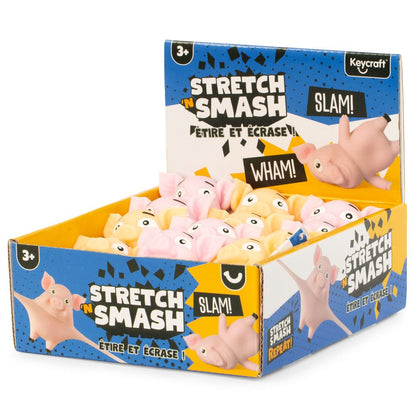 Stretch 'N Smash Mini Pig Sensory Toy