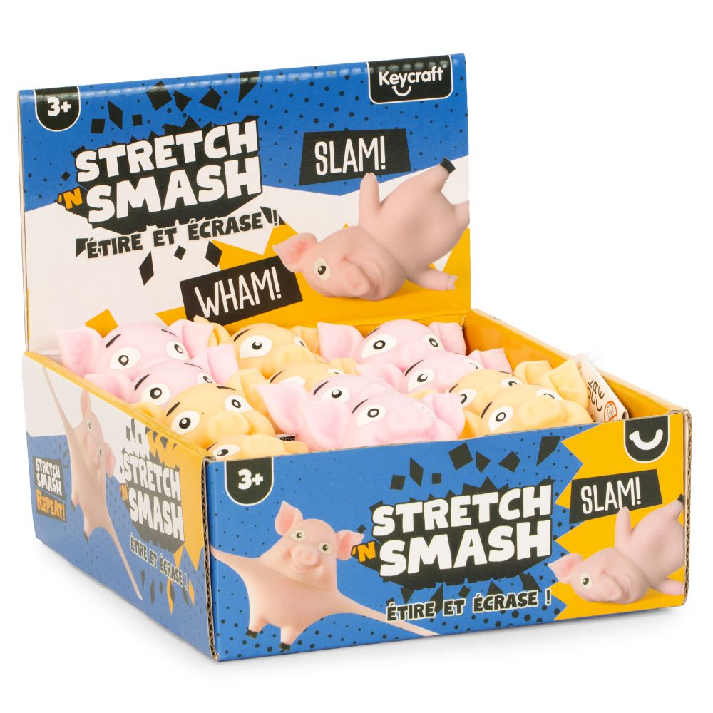 Stretch 'N Smash Mini Pig Sensory Toy
