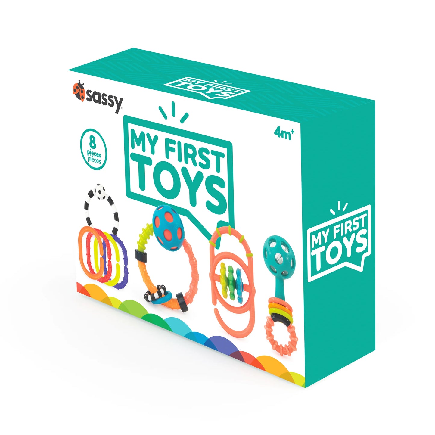 My First Toys Gift Box - Set de Juguetes Sensoriales 4m+