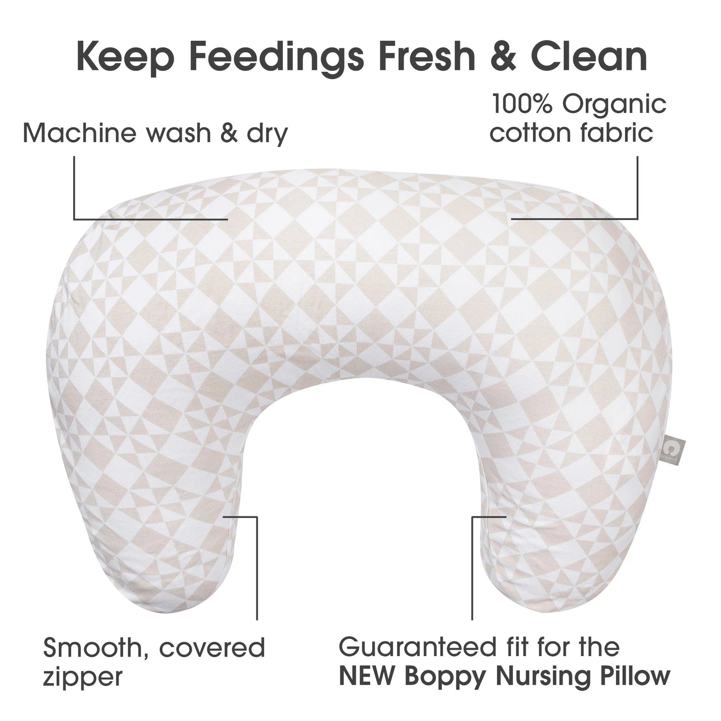 Cover de Almohada de Embarazo Organico