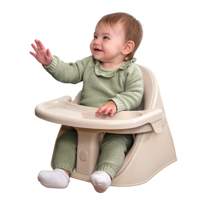 Proper Posture Seat - Silla de Comer y Booster de Postura Correcta color Crema
