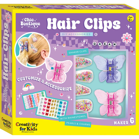 Decora tus Propios Ganchos de Pelo - Chic Boutique Hair Clips
