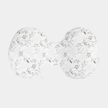 Almohada de Embarazo - Side Sleeper - Gray Falling Leaves