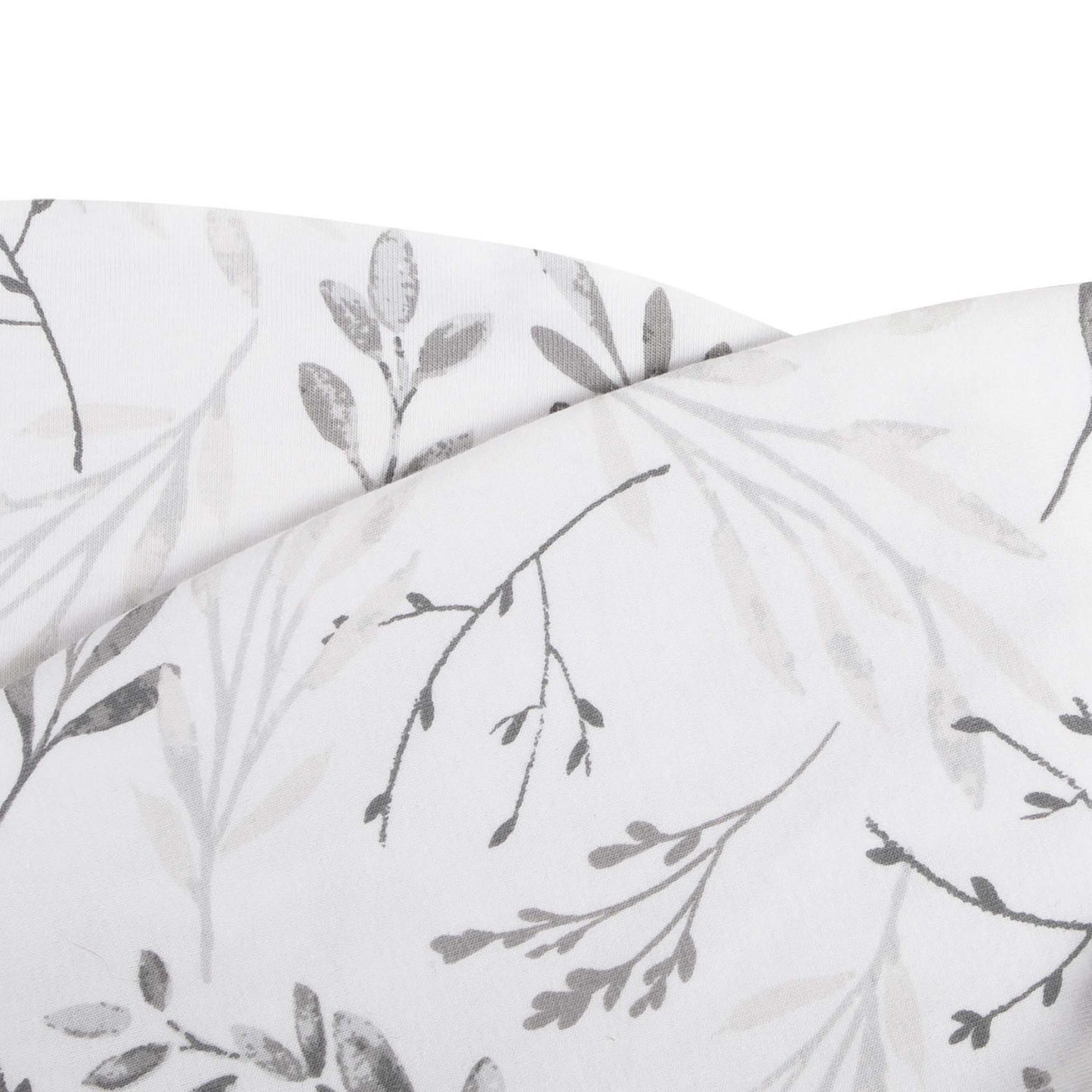Almohada de Embarazo - Side Sleeper - Gray Falling Leaves