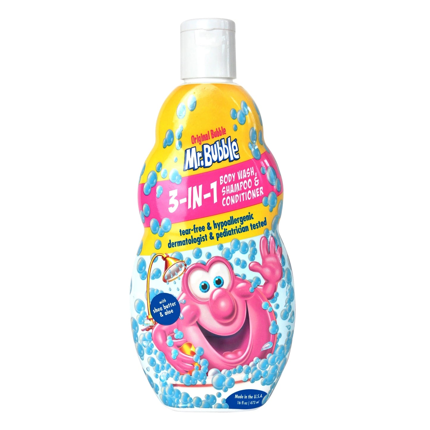 Mr. Bubble 3-in-1 Body Wash, Shampoo & Conditioner, 410ml