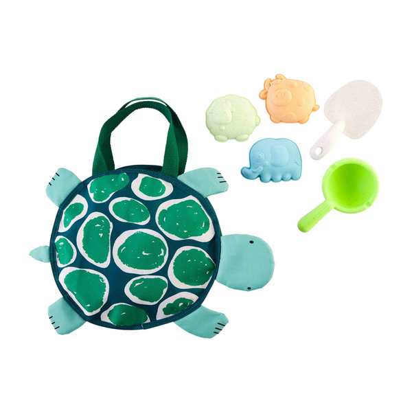 Tote de Playa con Juguetes de Tortuga
