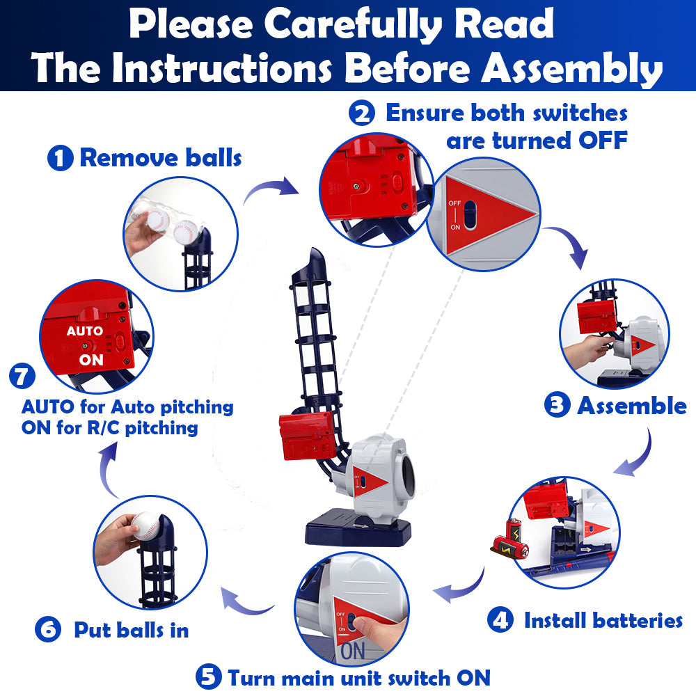 Lanzador de Bolas - Baseball/Tenis - Miniatura