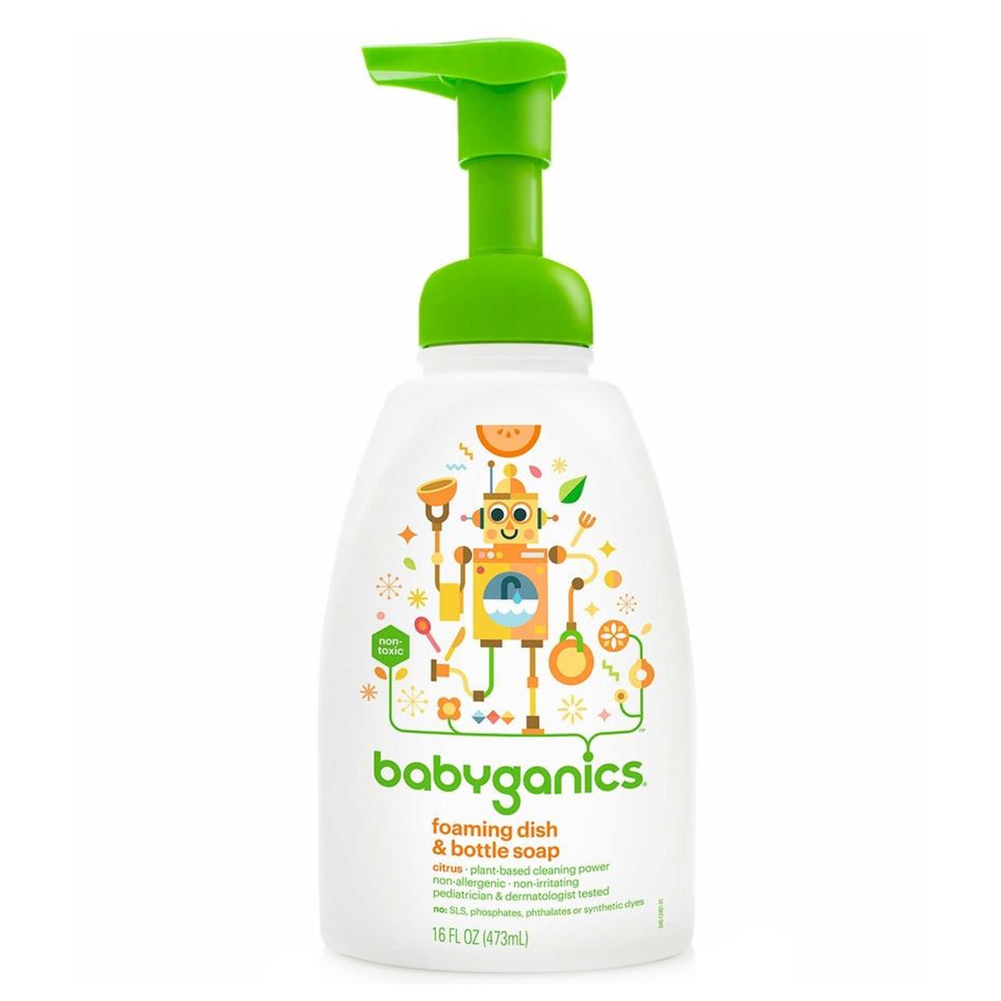 Jabón Para Lavar Mamaderas con Dispensador - 16 onzas