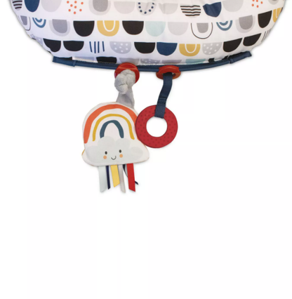 Juguete para Tummy Time - Arcoiris Blanco y Negro