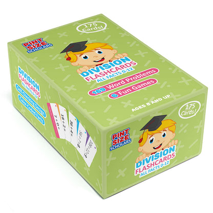 Tarjetas de Matemáticas - Divisiones