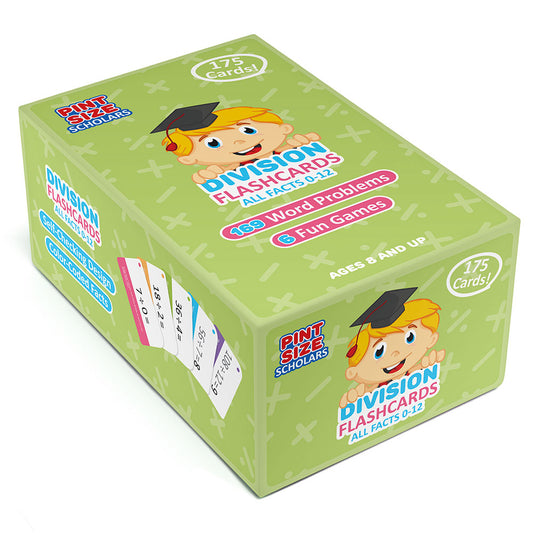 Tarjetas de Matemáticas - Divisiones