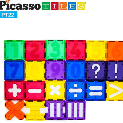 Bloques Magnéticos - Set de 22 Piezas de Números