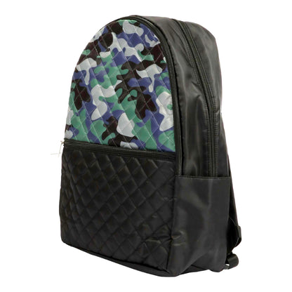 Mochila Camo Verde - Green Camo Quilted Backpack
