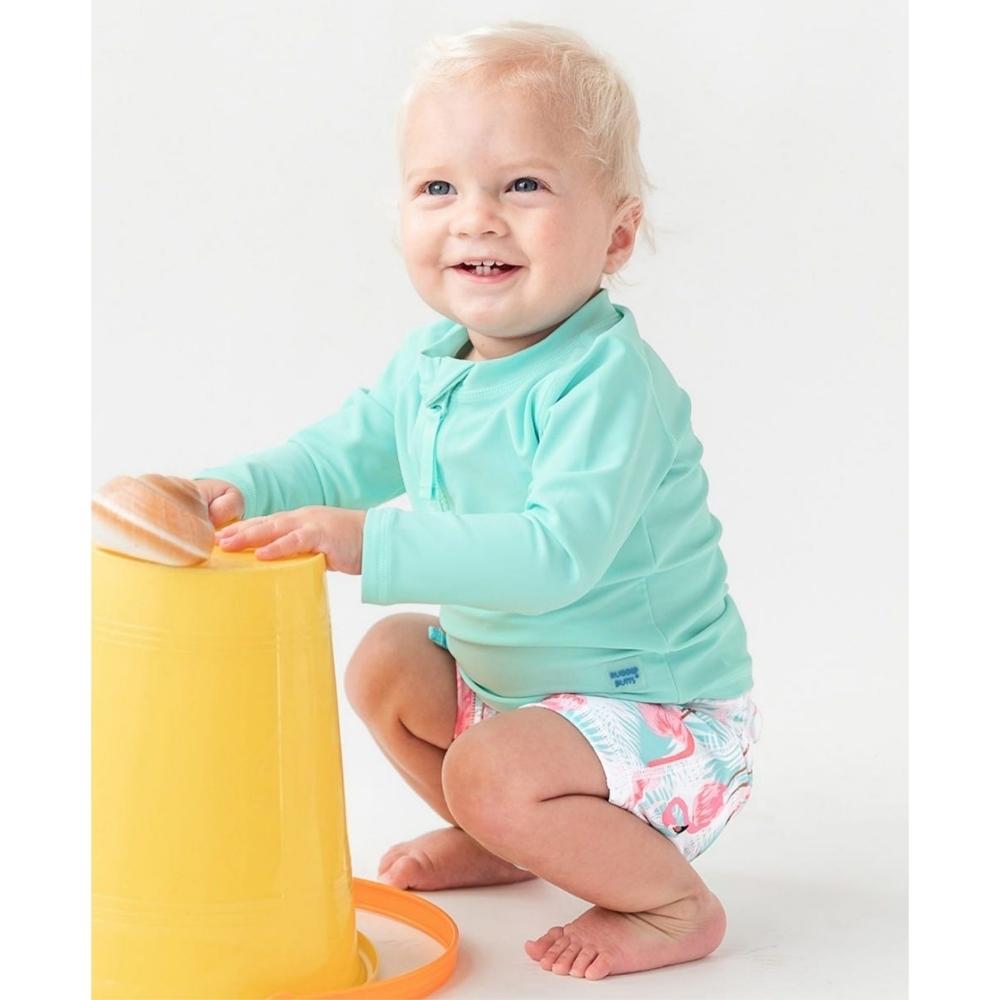 Vestido de Baño Niño Shorties Flamingos / Vibrant Flamingo