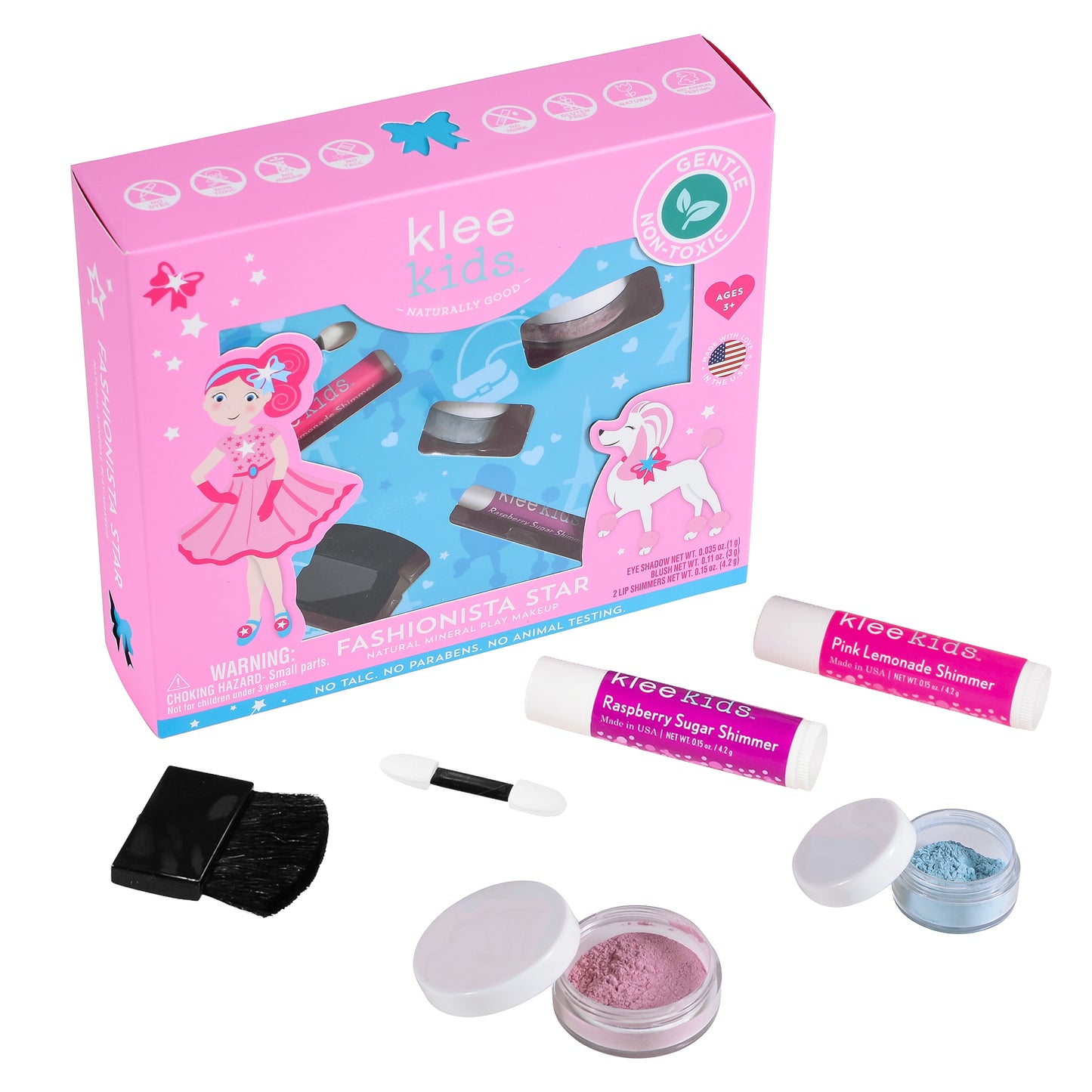 Maquillaje Mineral de Polvo Suelto 6 Piezas