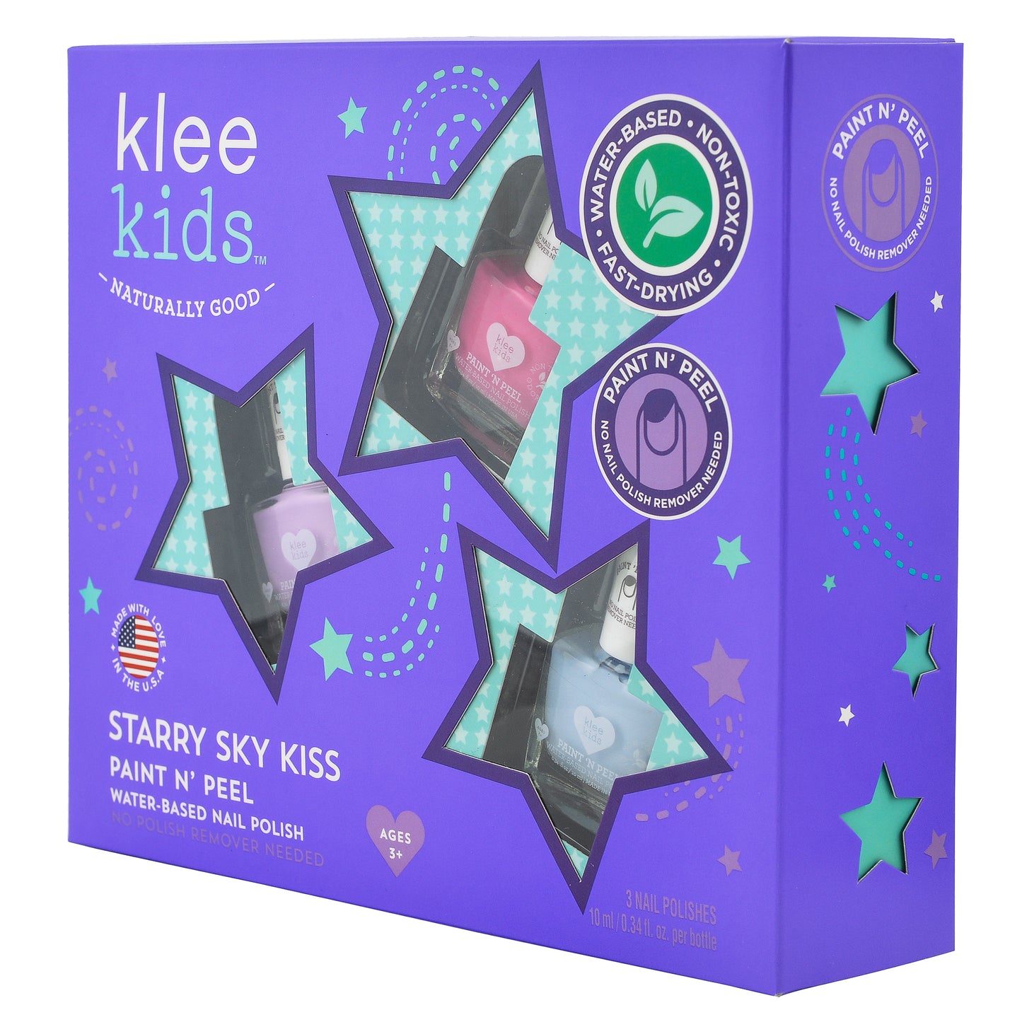 Pinta Uñas en Sets de 3 (Peelable)