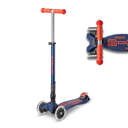 Scooter 3 Ruedas Maxi Deluxe Doblable con Luces LED