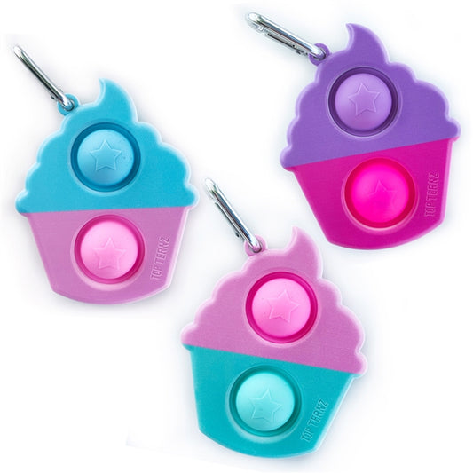 Llavero Pop Fidget de Cupcake