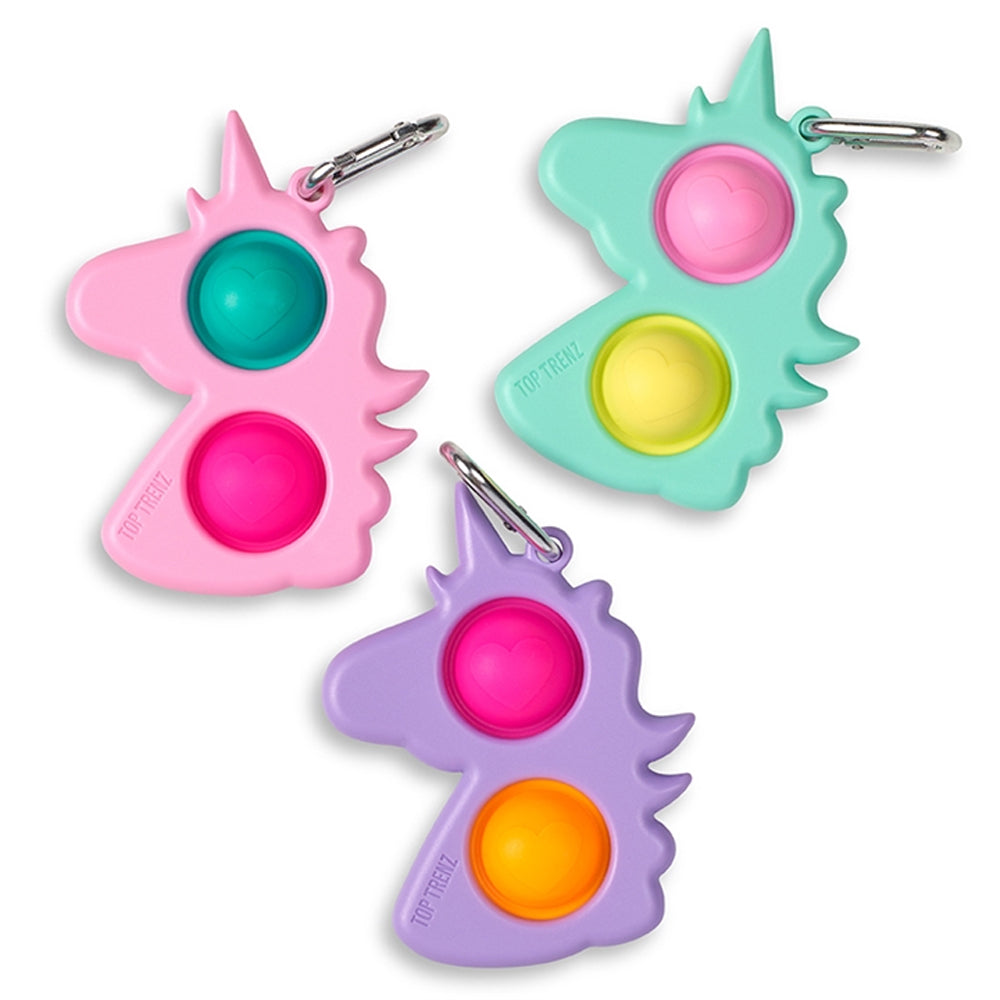Llavero Pop Fidget de Unicornio
