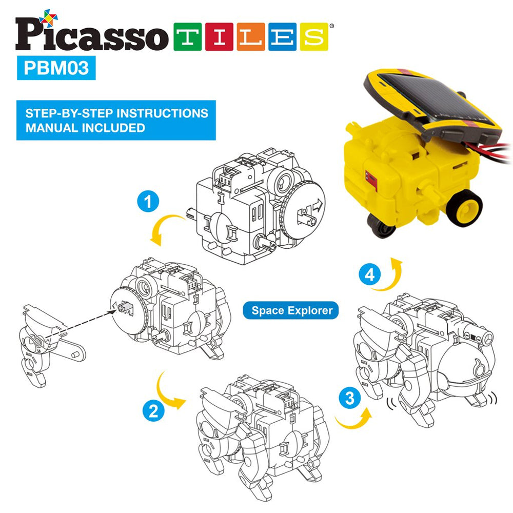 Ciencia y Construcción - Robot Solar UFO 6 en 1
